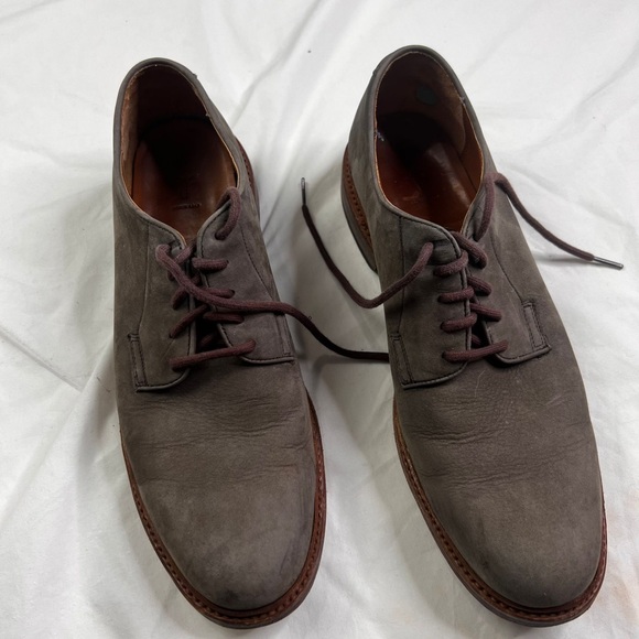 Frye Leather Oxford 15211 Men Ash color Shoes Size 11 D a060323 - Picture 2 of 10